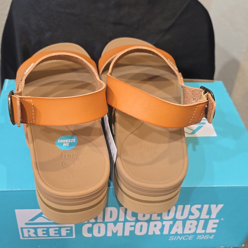 Reef Horizon Hi Buckle Sandal- Natural - Picture 11 of 11